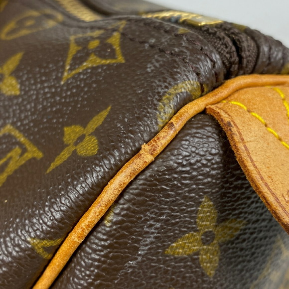 Louis Vuitton Keepall Handbag Business Boston Bag Monogram Brown - Picture 4 of 9